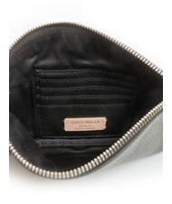 COCCINELLE ROUNDED ENVELOPE pochette en cuir Noir - Sacs pour Femme - 5