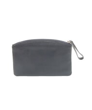 COCCINELLE ROUNDED ENVELOPE pochette en cuir bleu nuit - Sacs pour Femme - 3