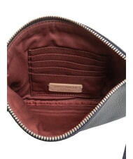 COCCINELLE ROUNDED ENVELOPE pochette en cuir bleu nuit - Sacs pour Femme - 5