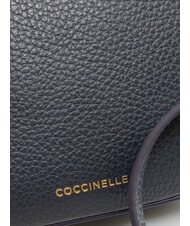 COCCINELLE WHISPER Mini sac bandouli&egrave;re bleu nuit - Sacs pour Femme - 4