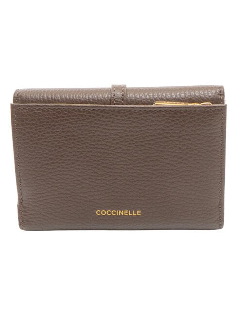 CHERRY Portefeuille en cuir moyen brunette - Portefeuilles Femme
