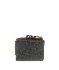 COCCINELLE CHARLOTTE Mini portefeuille en cuir Noir - Portefeuilles Femme - 3