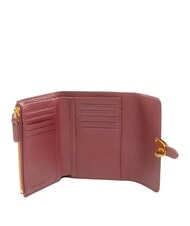 COCCINELLE CAMPUS Portefeuille en cuir moyen groseille - Portefeuilles Femme - 2