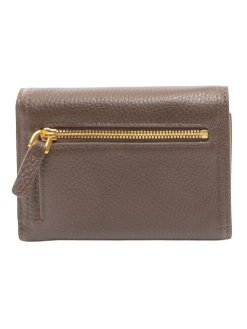 CAMPUS Portefeuille en cuir moyen brunette - Portefeuilles Femme