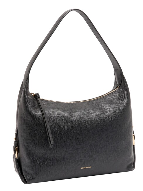ALMADA Sac bandouli&egrave;re en cuir Noir - Sacs pour Femme