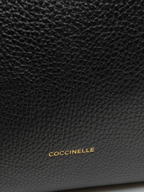 ALMADA Sac bandouli&egrave;re en cuir Noir - Sacs pour Femme