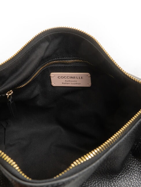 ALMADA Sac bandouli&egrave;re en cuir Noir - Sacs pour Femme
