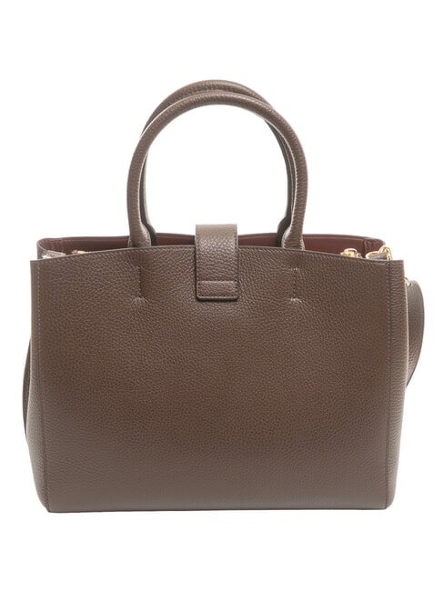 ALBA Sac &agrave; main avec bandouli&egrave;re brunette - Sacs pour Femme
