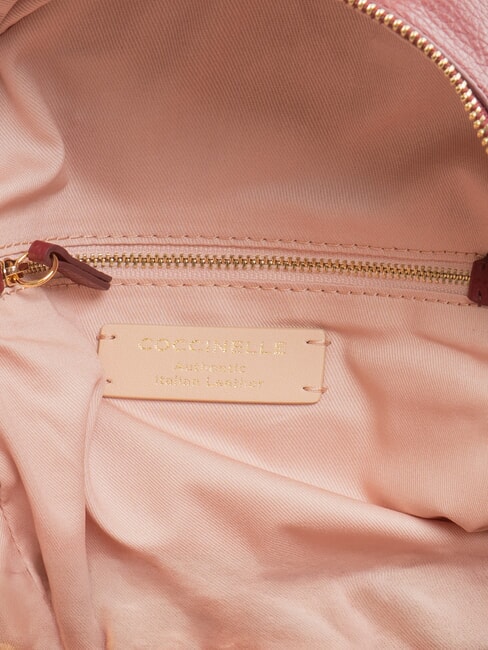 ALPHA Sac &agrave; dos en cuir groseille - Sacs pour Femme