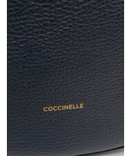 COCCINELLE ALPHA sac bandouli&egrave;re bleu nuit - Sacs pour Femme - 4