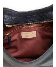 COCCINELLE ALPHA sac bandouli&egrave;re bleu nuit - Sacs pour Femme - 5