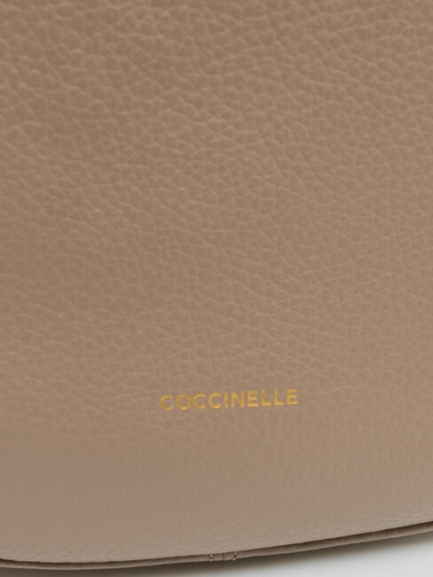 ALPHA sac bandouli&egrave;re taupe chaud - Sacs pour Femme