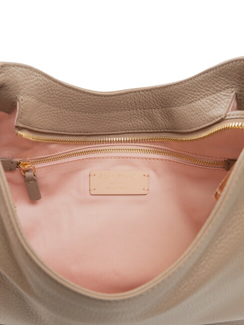 ALPHA sac bandouli&egrave;re taupe chaud - Sacs pour Femme