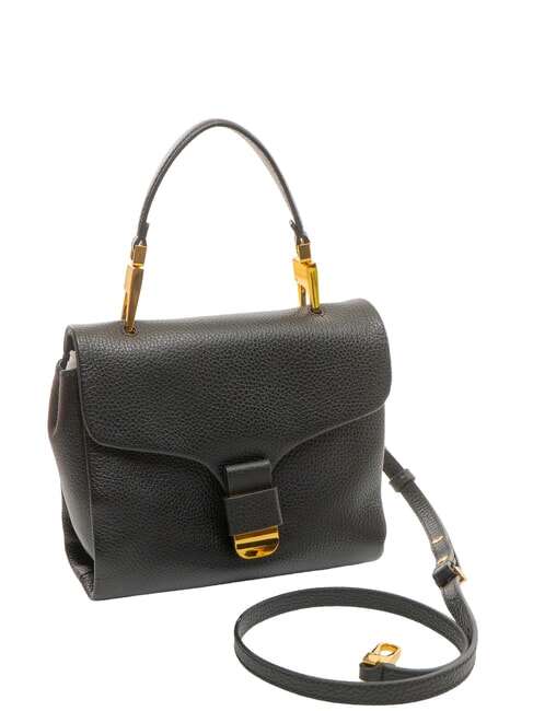 NEOFIRENZE SOFT Mini sac &agrave; main avec bandouli&egrave;re Noir - Sacs pour Femme