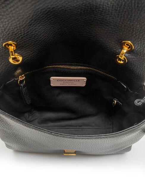NEOFIRENZE SOFT Mini sac &agrave; main avec bandouli&egrave;re Noir - Sacs pour Femme