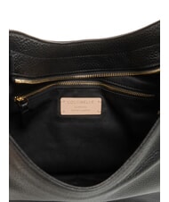 COCCINELLE ALPHA sac bandouli&egrave;re Noir - Sacs pour Femme - 5