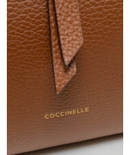 COCCINELLE ALBA Sac &agrave; main avec bandouli&egrave;re Cognac - Sacs pour Femme - 4