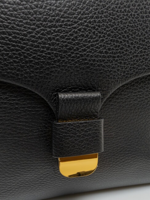 NEOFIRENZE SOFT Sac &agrave; main avec bandouli&egrave;re Noir - Sacs pour Femme