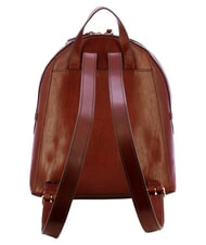 THE BRIDGE COSTANZA Sac &agrave; dos en cuir avec poche lat&eacute;rale MARRON - Sacs pour Femme - 3