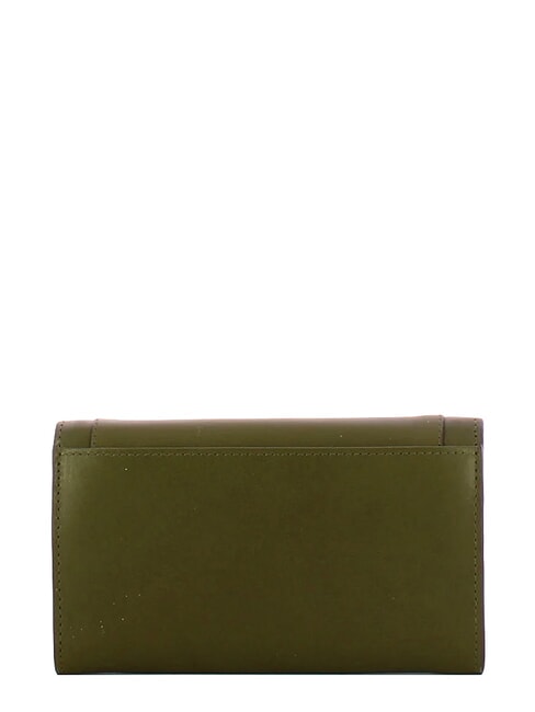 CECILIA portefeuille en cuir thym abb gold - Portefeuilles Femme