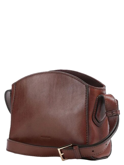 COSTANZA Mini sac bandouli&egrave;re en cuir MARRON - Sacs pour Femme