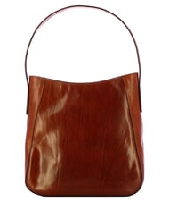 THE BRIDGE MADDALENA Sac bandouli&egrave;re Hobo, en cuir MARRON - Sacs pour Femme - 3