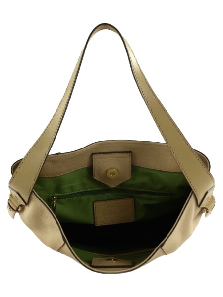 GEMMA  Sac &agrave; bandouli&egrave;re en cuir beurre ab. or - Sacs pour Femme