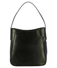 THE BRIDGE MADDALENA Sac bandouli&egrave;re Hobo, en cuir black Gold - Sacs pour Femme - 3