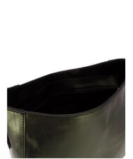 THE BRIDGE MADDALENA Sac bandouli&egrave;re Hobo, en cuir black Gold - Sacs pour Femme - 4