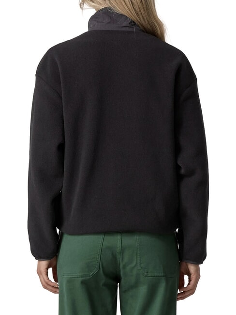 SYNCH veste polaire recycl&eacute;e noir uni - Vestes pour femmes
