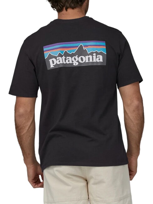 P-6 LOGO T-shirt &agrave; manches courtes noir - T-shirt