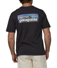 PATAGONIA P-6 LOGO T-shirt &agrave; manches courtes noir - T-shirt - 2