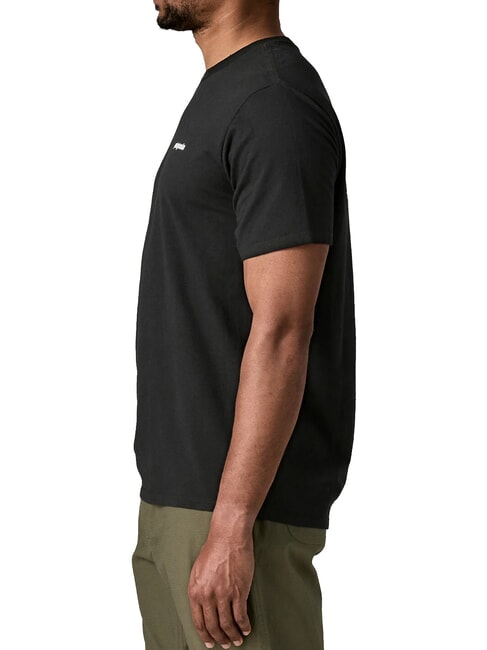 P-6 LOGO T-shirt &agrave; manches courtes noir - T-shirt