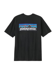 PATAGONIA P-6 LOGO T-shirt &agrave; manches courtes noir - T-shirt - 5