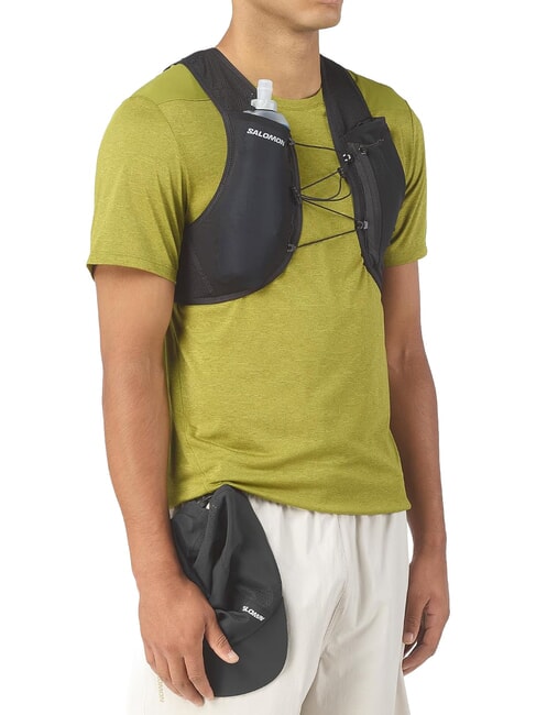 HYDRA ACCESS 4 ONE FLASK gilet de course noir - Vestes sans manches pour hommes