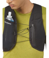 SALOMON HYDRA ACCESS 4 ONE FLASK gilet de course noir - Vestes sans manches pour hommes - 6