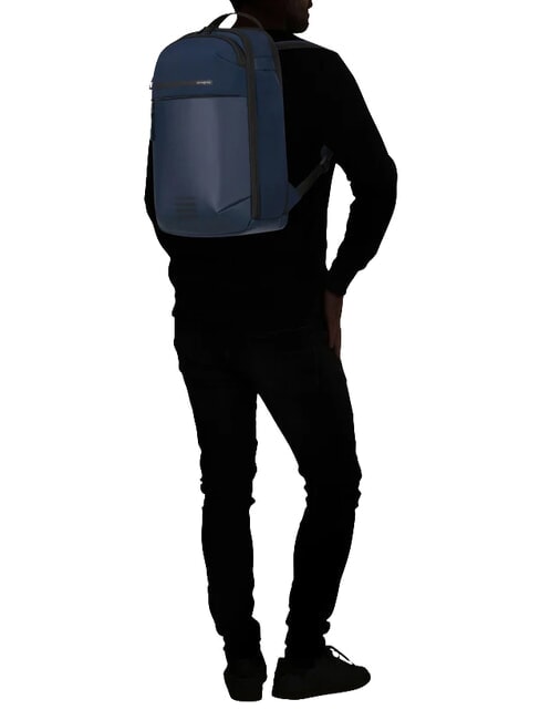 MODERNY Sac &agrave; dos pour ordinateur portable 14,1 pouces bleu - Sacs &agrave; dos pour ordinateur portable
