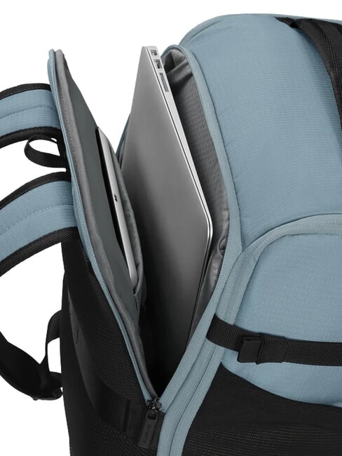 2FIT Sac &agrave; dos sous si&egrave;ge 2 en 1 bleu poussi&eacute;reux - Sacs &agrave; dos pour l'&Eacute;cole & les Loisirs