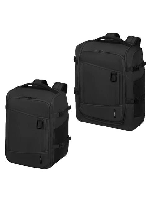 2FIT Sac &agrave; dos sous si&egrave;ge 2 en 1 NOIR - Sacs &agrave; dos pour l'&Eacute;cole & les Loisirs