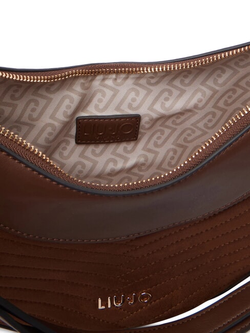 CIRRY Sac hobo bandouli&egrave;re tabac - Sacs pour Femme