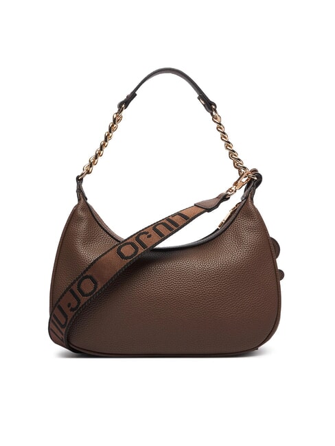 RIDHI Sac bandouli&egrave;re, avec bandouli&egrave;re moka noir - Sacs pour Femme