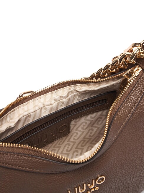 RIDHI Sac bandouli&egrave;re, avec bandouli&egrave;re moka noir - Sacs pour Femme