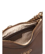LIUJO RIDHI Sac bandouli&egrave;re, avec bandouli&egrave;re moka noir - Sacs pour Femme - 4