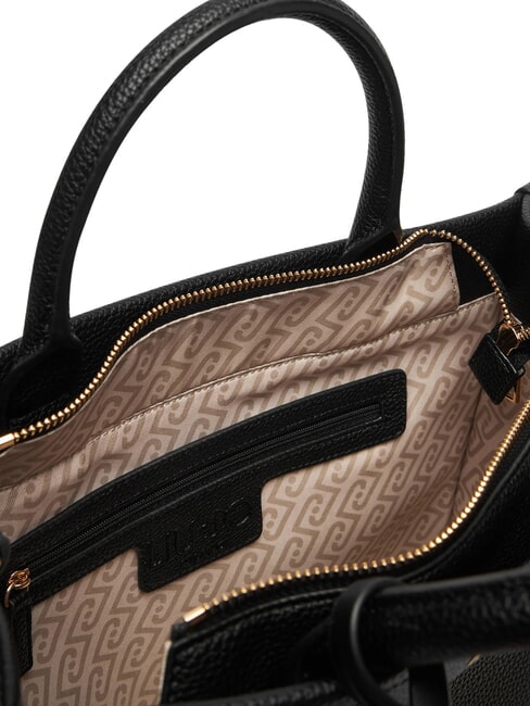 RIDHI Sac &agrave; main avec bandouli&egrave;re NOIR - Sacs pour Femme