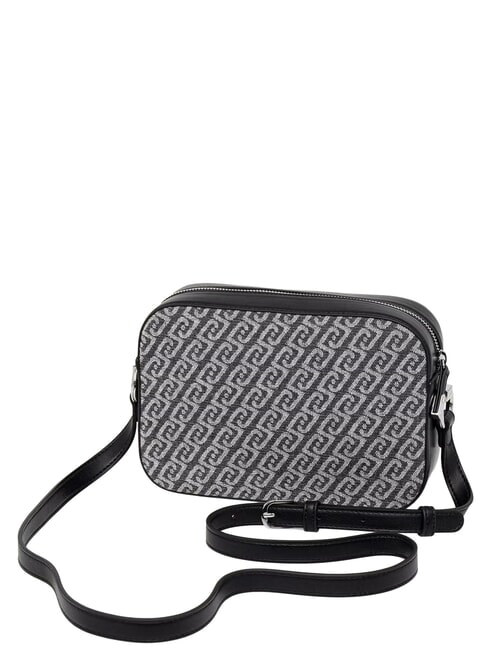 MANHATTAN sac bandouli&egrave;re gris denim - Sacs pour Femme