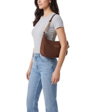 LIUJO RIDHI Embossed Sac bandouli&egrave;re, avec bandouli&egrave;re tabac - Sacs pour Femme - 2