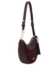 LIUJO CIRRY Sac hobo bandouli&egrave;re aubergine rouge - Sacs pour Femme - 2
