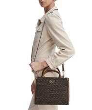 LIUJO RIDHI Jacquard Sac &agrave; main avec bandouli&egrave;re t.moro - Sacs pour Femme - 2