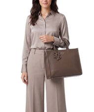 LIUJO RIDHI Sac &agrave; main avec bandouli&egrave;re moka noir - Sacs pour Femme - 2