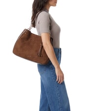 LIUJO CIRRY Sac bandouli&egrave;re moyen tabac - Sacs pour Femme - 2